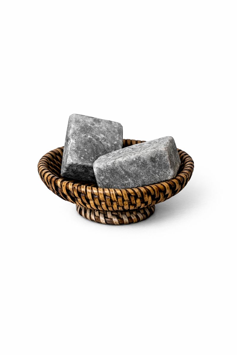 ByBazz - Rotan schaaltje op voet