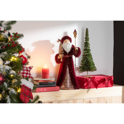 J-Line - Kerstman - Rood - 63cm