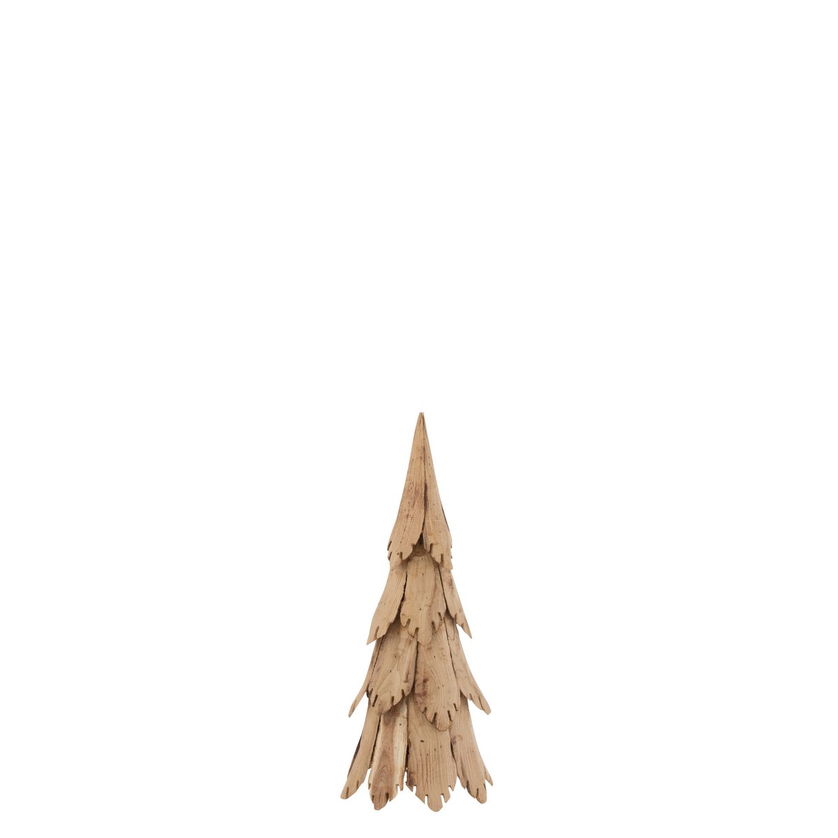 J-Line Kerstboom - Hout, Naturel, 58 cm