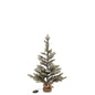 J-Line - Kerstboom - Jute/kunststof - LED - 77cm