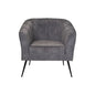 HSM Collection - Fauteuil Chester - 72x71x80 - Dolfijngrijs - Adore 180