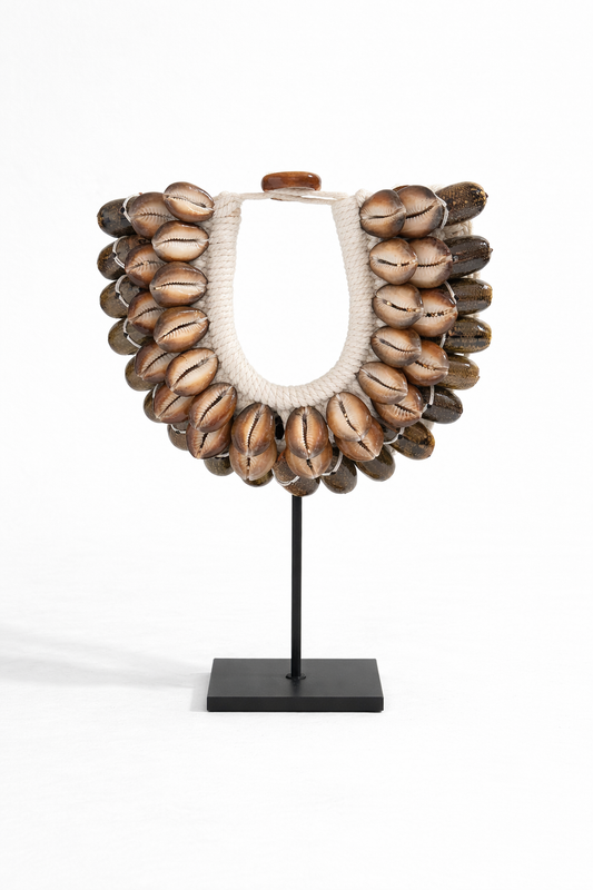 Ornament Indonesische Schelpenketting - Bruin - Pole to Pole