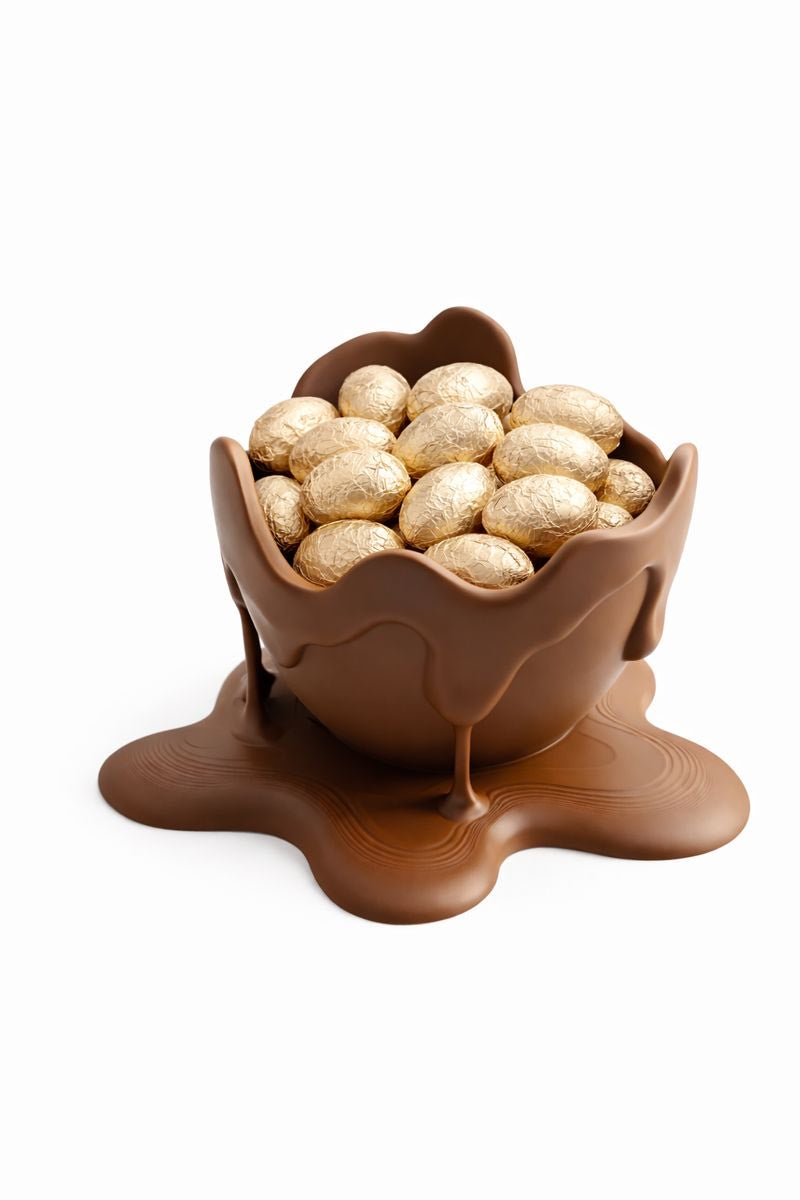 Design Chocolade Ei Schaal – Decoratieve Paasobject
