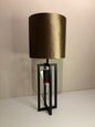 Colmore - Lampenkap Rond - Ø25 x 25 cm - Brons/Goud - Velvet