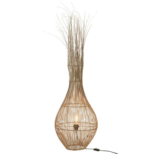 J-Line - Vloerlamp - Naturel - 120cm