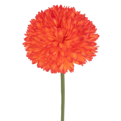 J-Line Kunstmatige Chrysant – Oranje